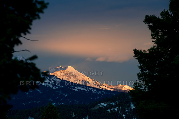 Sacajawea Sunrise in the Bridger Mountains