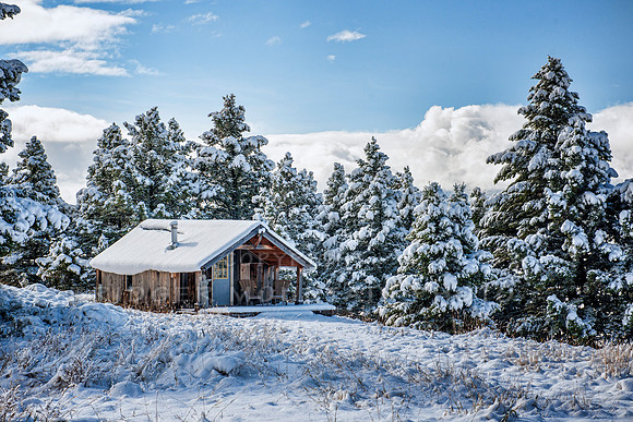 Winter Cabin