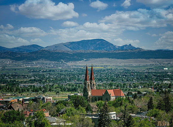 Sleeping Giant and Cathedral of St. Helena