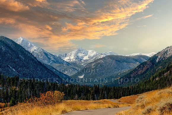 Spanish Peaks in Autumn small