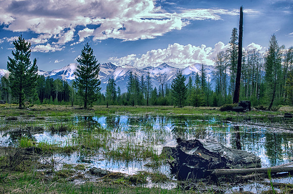 Mission Mountains in Montana