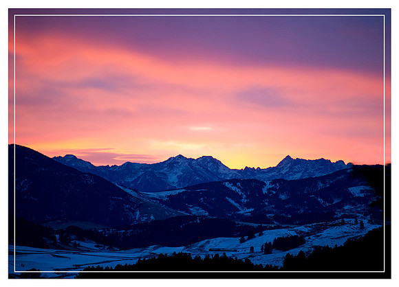 Absaroka Sunrise