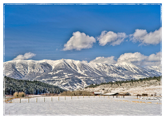 Bridger Mountain Range