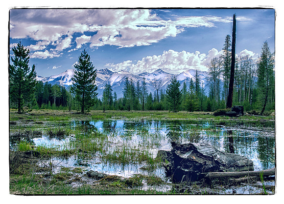 Mission Mountains in MT