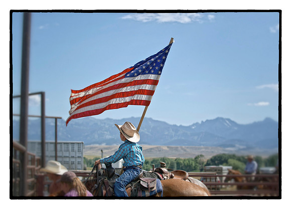 Patriotic Cowboy
