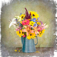 Farmer's Market Bouquet Coaster
